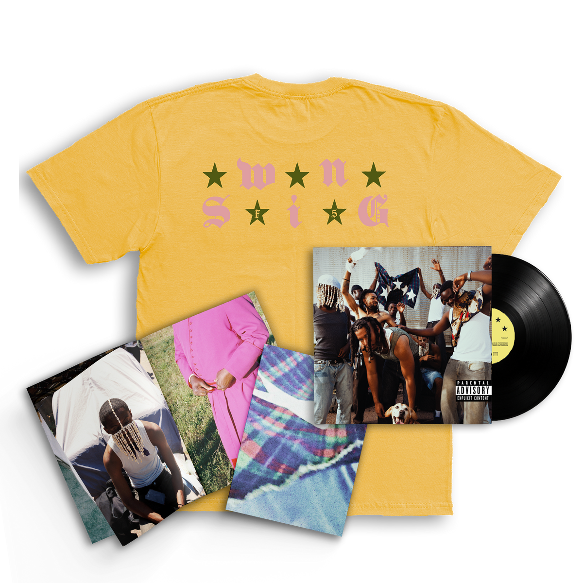 Pack T-shirt + vinyle + magazine