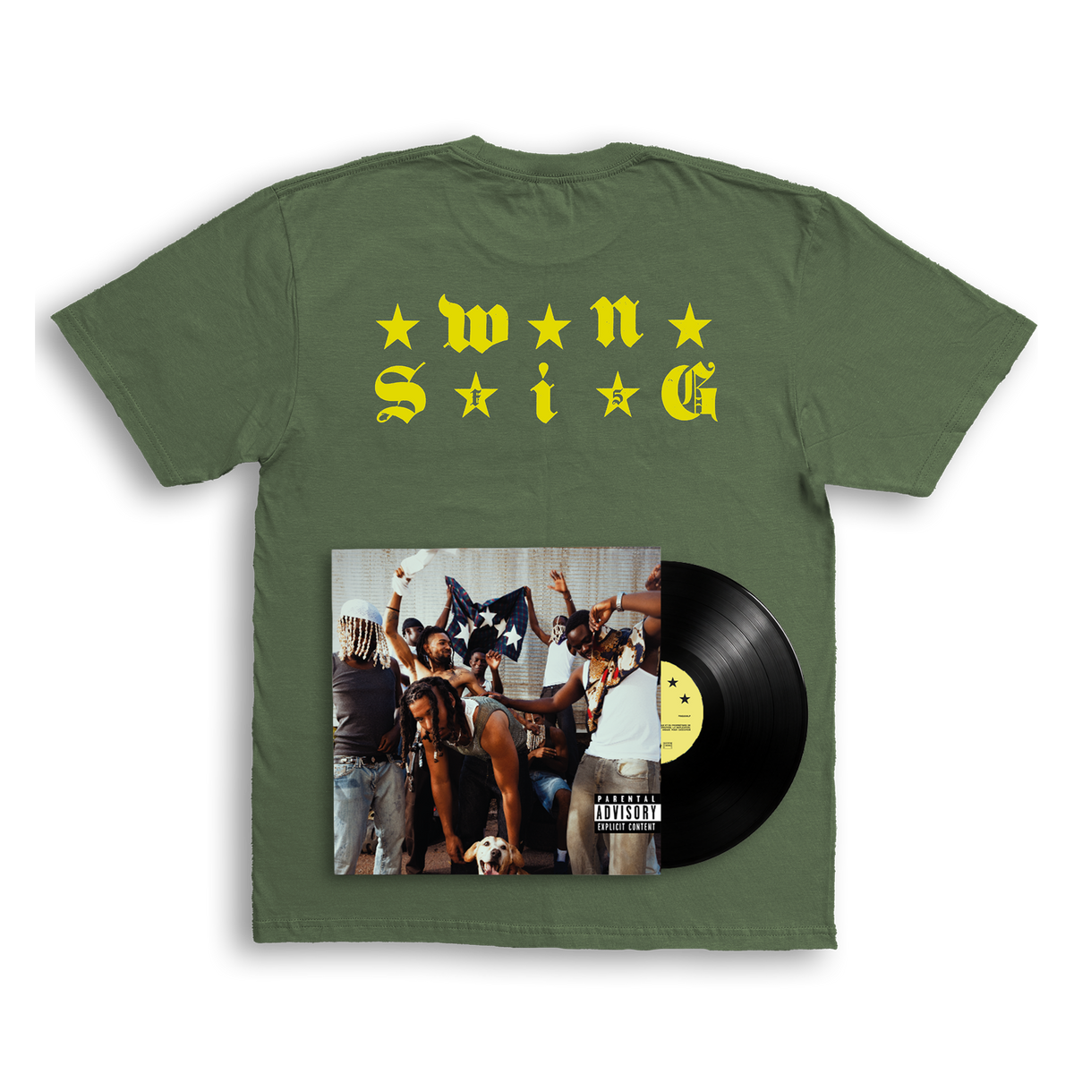 Pack T-shirt + vinyle